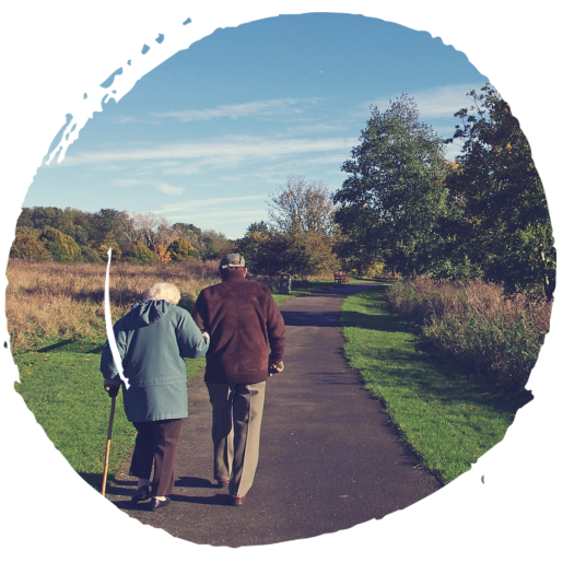 Walking Couple Walking Couple